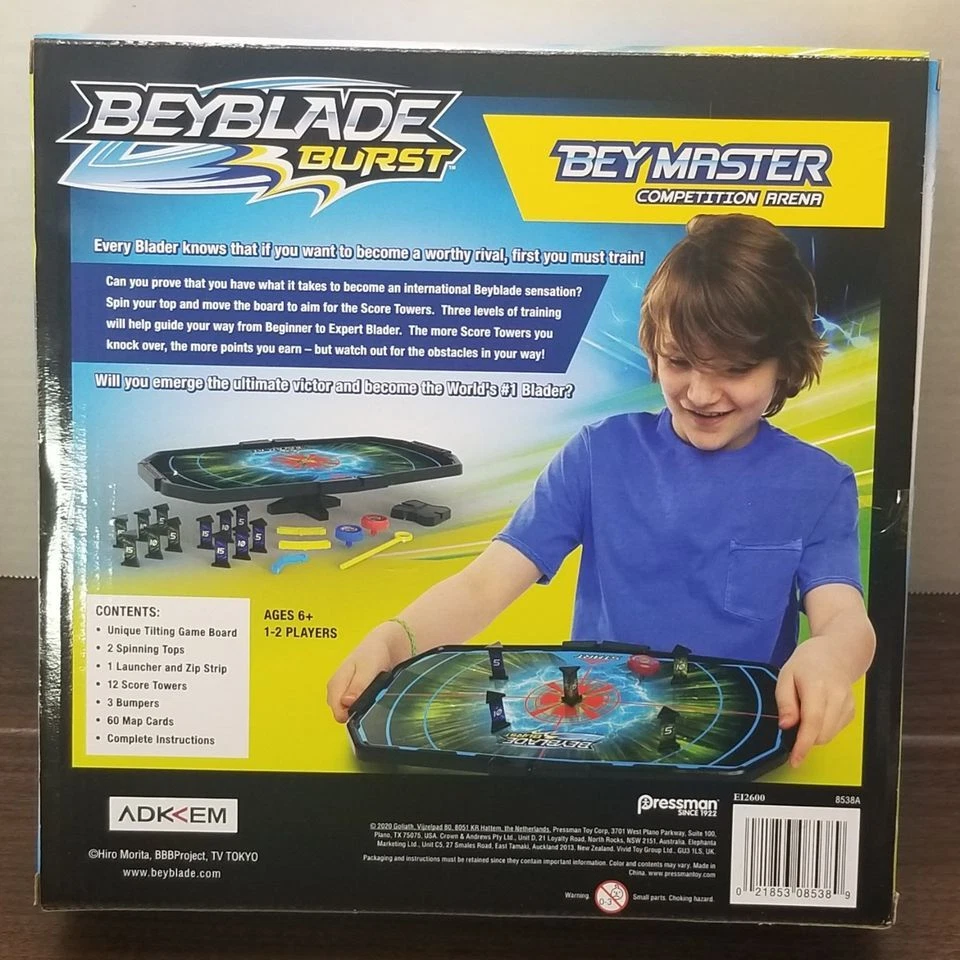 Pressman Beyblade Burst Bey Master Competition Arena Game