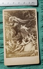 Le Brun "Henry IV et sa Maitresse" antique 19th century photo late 1800 vintage