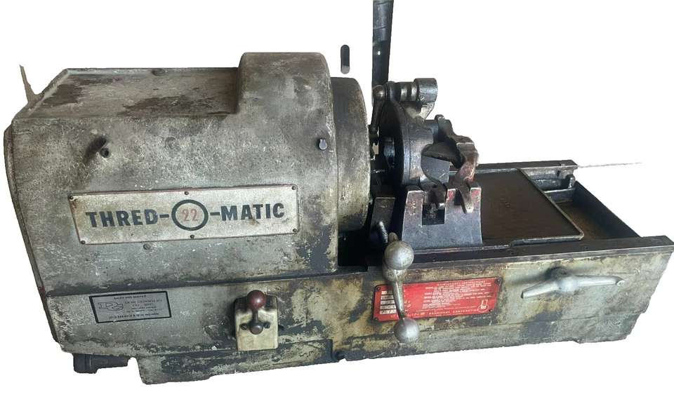 Máquina enhebradora de tubos Collins Thred O Matic modelo 22 Foto 2 de 4