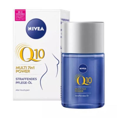 NIVEA Q10 MULTI POWER 7in1 Firming + Even Oil 100ml FREE SHIPPING