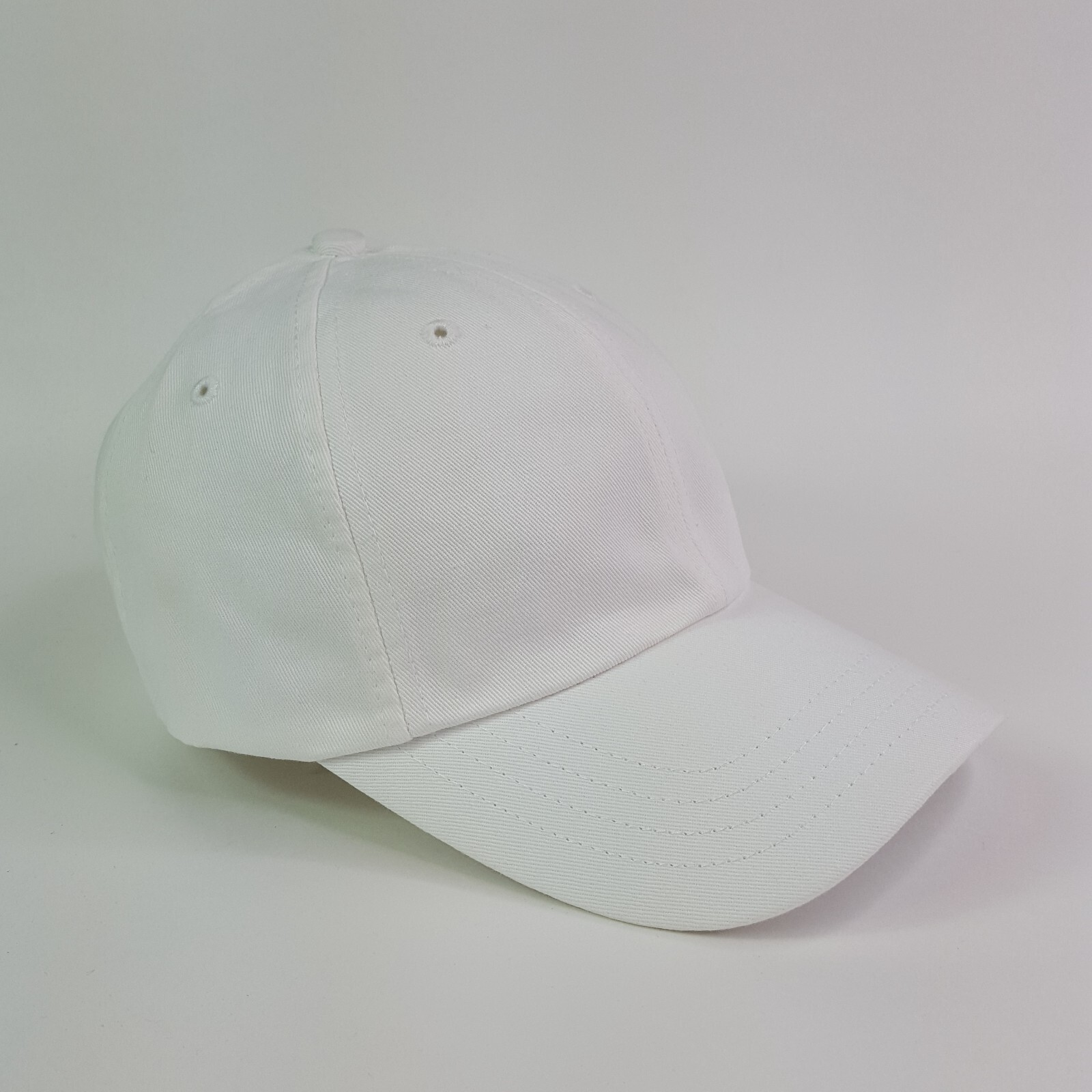 Athletic Blank Plain White Snapback Adjustable Da… - image 3