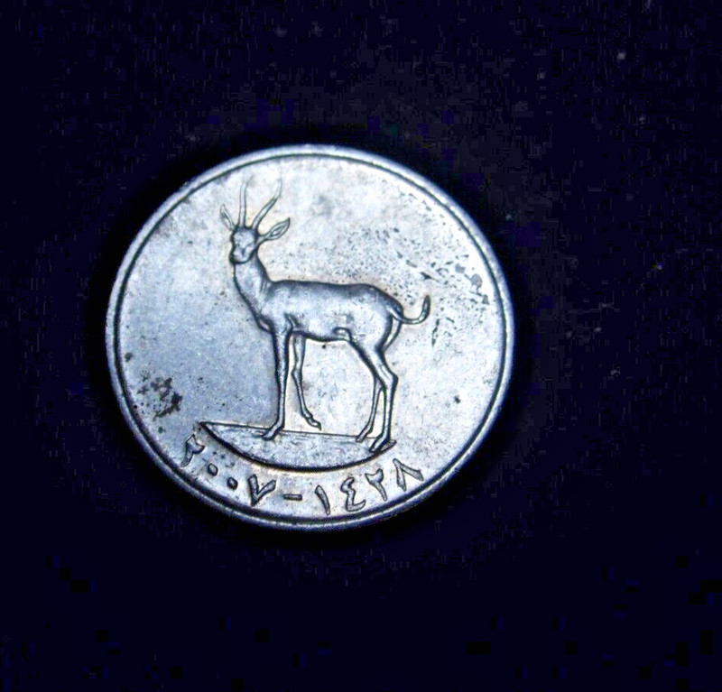 2007 UAE 25 Fils Coin