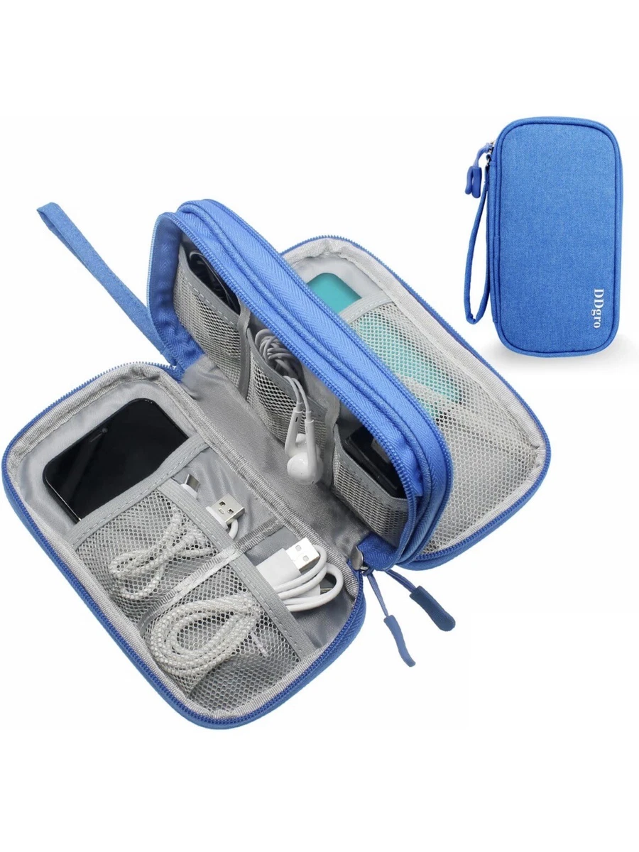 Tech Bag Organizer - Small Electronics Organizer Pouch for Travel