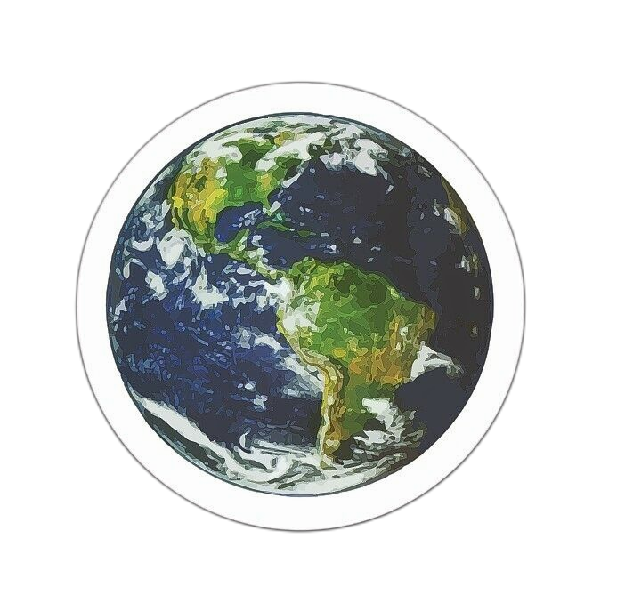 Earth Sticker Decal