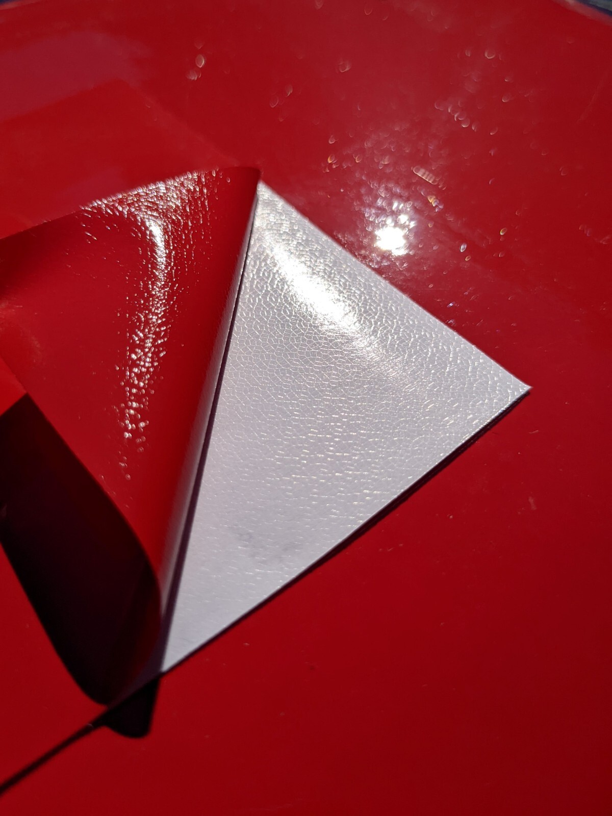 Gloss Red Self Adhesive Vinyl Wrap ANY SIZE BUBBLE/AIR FREE Car