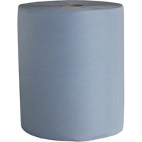 2Xwipex Putzpapier Rolle Bluetech 3-Lagig Blau 500 Blatt 38X38Cm Nordvlies 24805