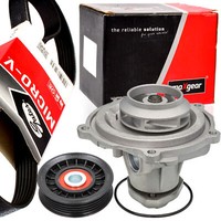 Gates 5PK1590 Keilrippenriemen-Satz + Wapu FüR Audi A4 B5 A6 C5 VW Passat