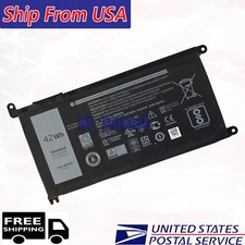 New 11.4V WDX0R Battery For Inspiron 13 7368 7378 5567 Vostro 14 5468 Serie