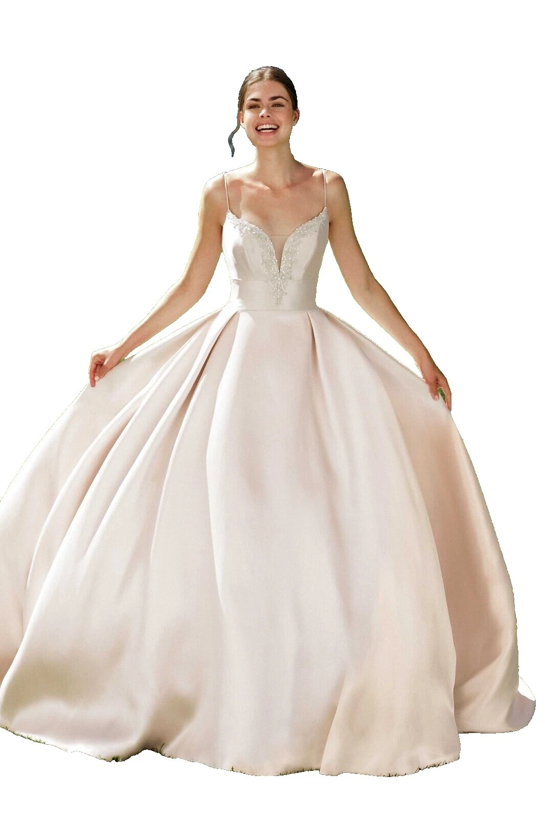 Vestido de baile vestidos de boda de abalorios