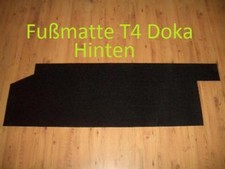 Fußmatten Teppich passend für VW T4 Bus Pitsche Doka Doppelkabine hinten (398)