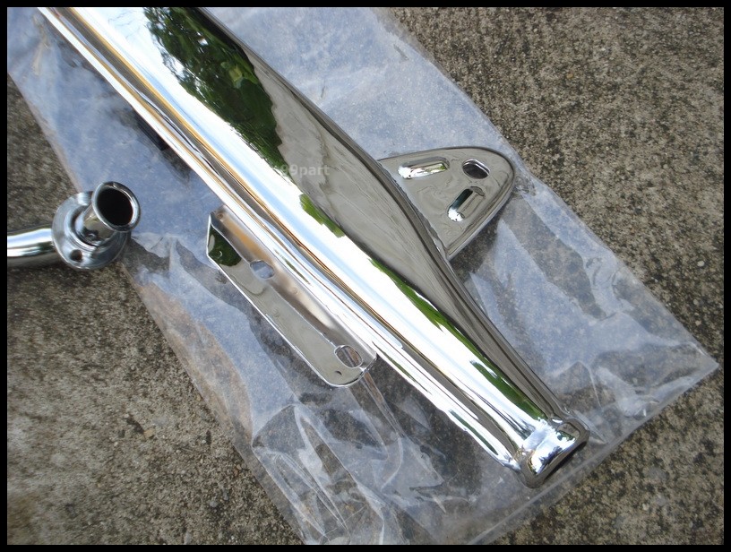 HONDA C100 CA100 C102 CA102 C105 CA105 C65 EXHAUST PIPE &amp; MUFFLER