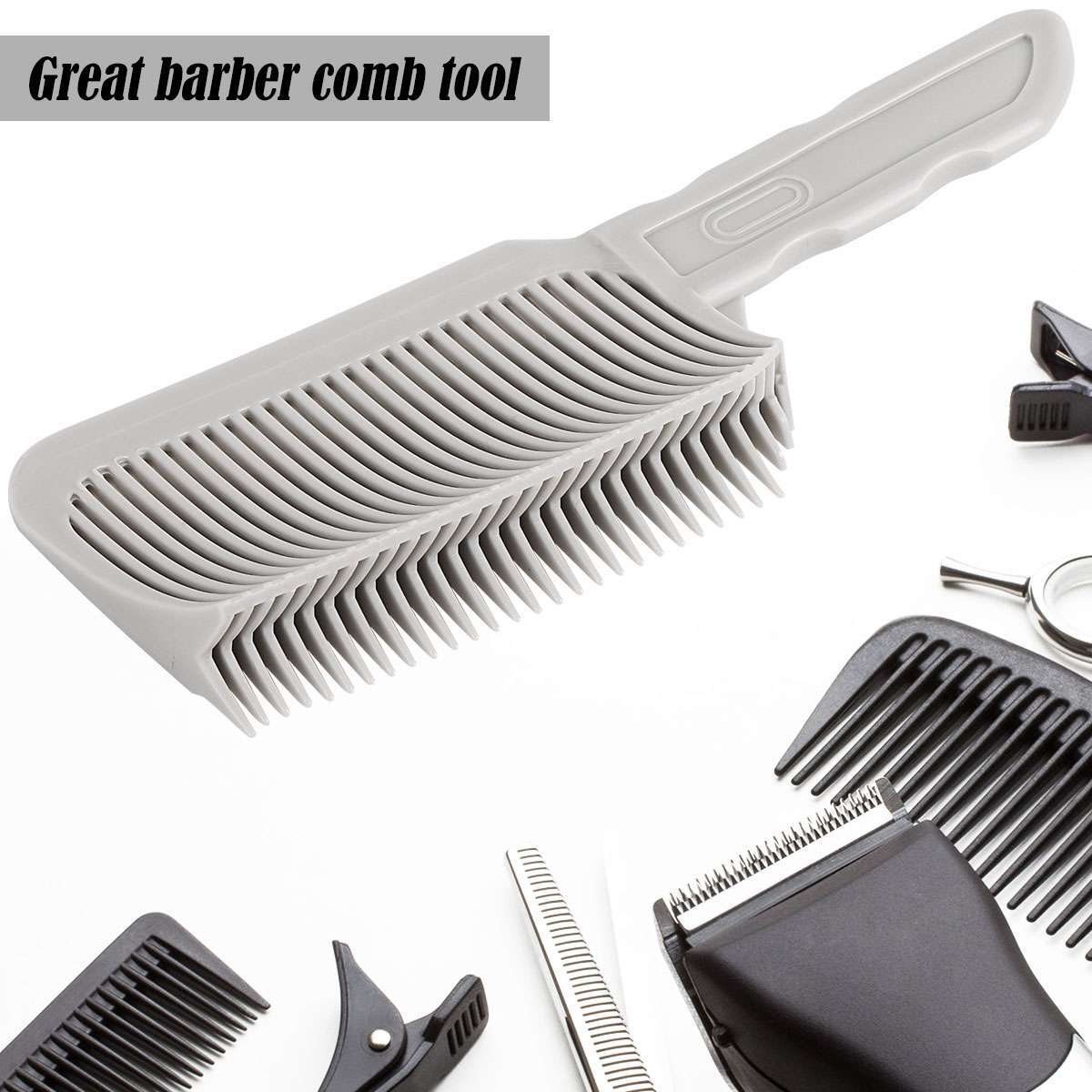 2x Blending Comb Barber for Fading Tapering Thicker Hair Flat Top Cutting Tool