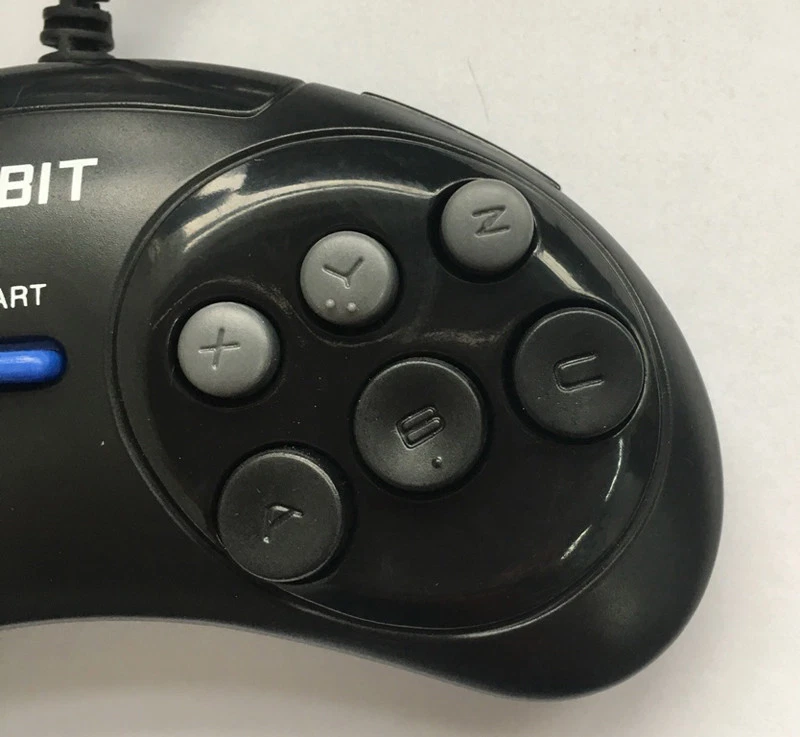 16-bit Controller Handle 6 Button Gamepad For SEGA GENESIS & MEGADRIVE - Image 2 of 3