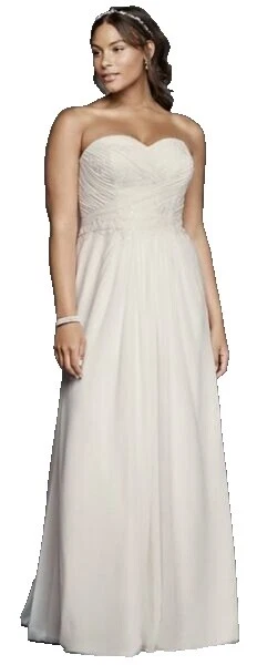 Chiffon Column/Sheath Sleeve Wedding Dresses