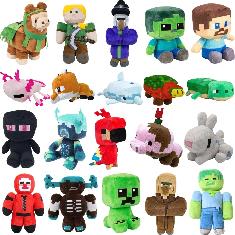 Minecraft Plush Toys Dolls Stuffed Animal Soft Plushies Kids Child Birthday Gift - image 3 of 4