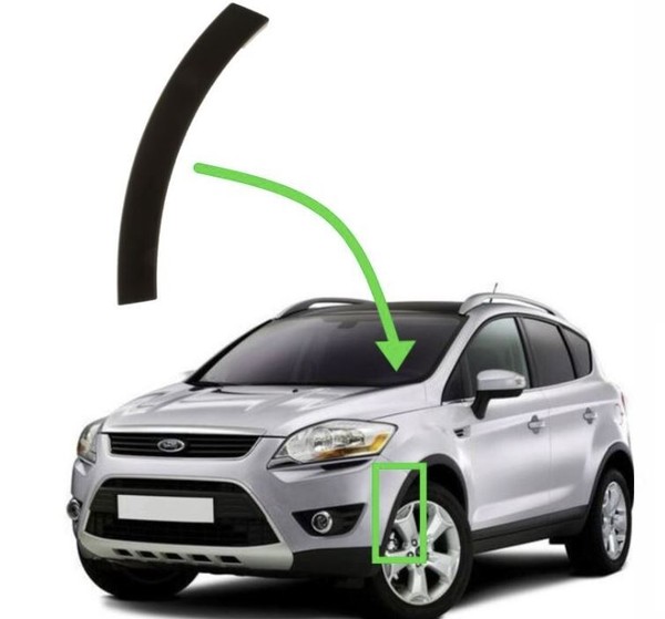 Ford Kuga Ab 2008 Zierleiste KotflüGel Radlauf Vorne Links-image