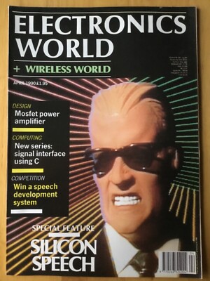 ELECTRONICS WORLD & WIRELESS WORLD - APRIL 1990 - MOSFET POWER AMPLIFIER