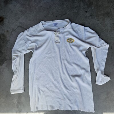 Banana Republic Vintage LS Shirt Button henley Men sz Xl Made