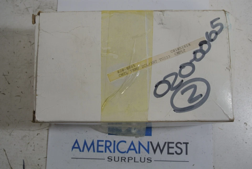 TU223 Liebert Temperature Control Panel  24 VAC USED - Image 3 of 4