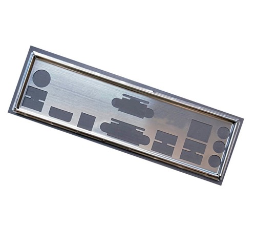 Shield I/O IO For ASUS P8H77-M Rear Baffle Backplate Motherboard NEW - Afbeelding 4 van 5