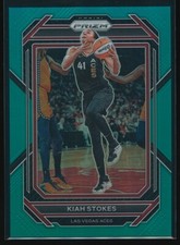 Kiah Stokes 2023 Panini Prizm WNBA Teal Prizm /49 #34