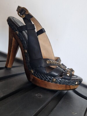 Frye Leder Sandale slingback leather sandals 37,5 neu