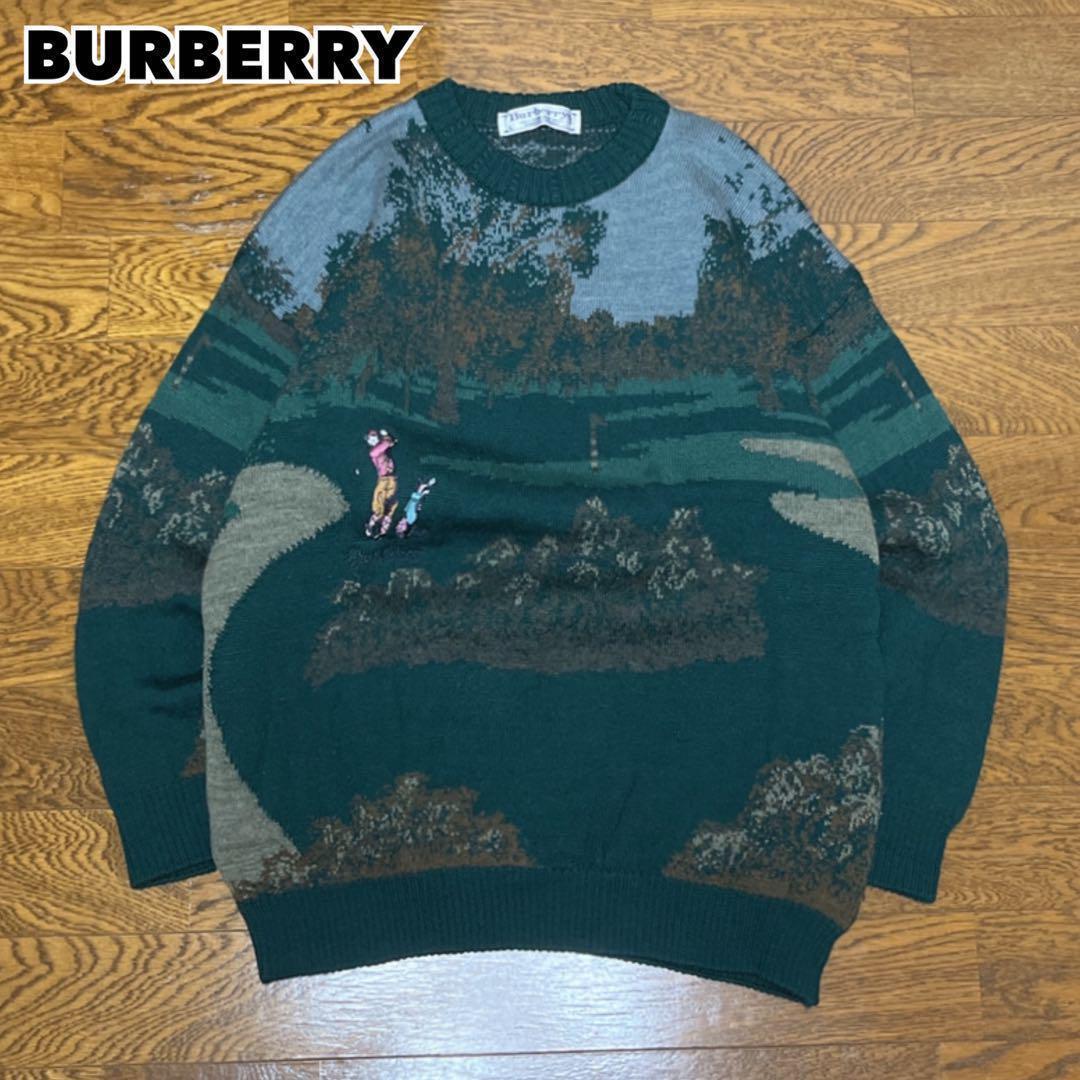 Burberry knit sweater Men's Fashion from Japan