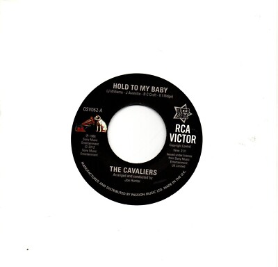 Cavaliers (The):Hold to my baby/Ooh it hurts me:UK Outta Sight:Re-issue