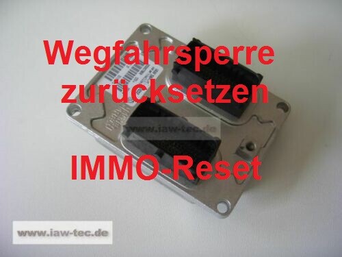 Wegfahrsperre zurücksetzen Motorsteuergerät IAW 5NF S5 S7 S8 S9 Fiat Panda Punto - Bild 1 von 1