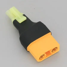 Mini Tamiya Female to XT90 Female Jack No Wires Adapter RC Lipo Battery Hobby