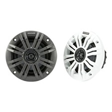 4" 50 Watt RMS 2-Ohm Coaxial Marine Powersport Speaker Pair 45KM42 Kicker