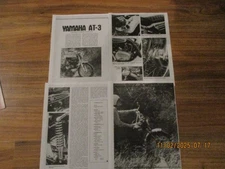 1973 Yamaha 125 Enduro Trail Bike Article( Recopied) 4 pgs AT-3 Torque Induction