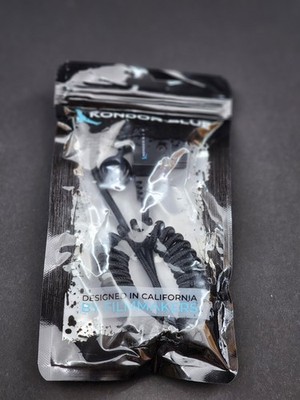 Kondor Blue D-Tap to DC Right Angle Coiled Cable (5.5 x 2.5mm) (Canon C70/Atomos
