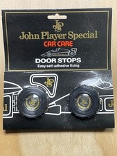 John Player Special JPS Car Care Team Lotus F1 Door Stops Original Vintage Item