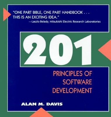 201 Principles of Software Development Hardcover Alan M. Davis