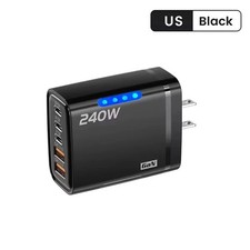 240W Fast Charging USB Type C US Wall Charger...