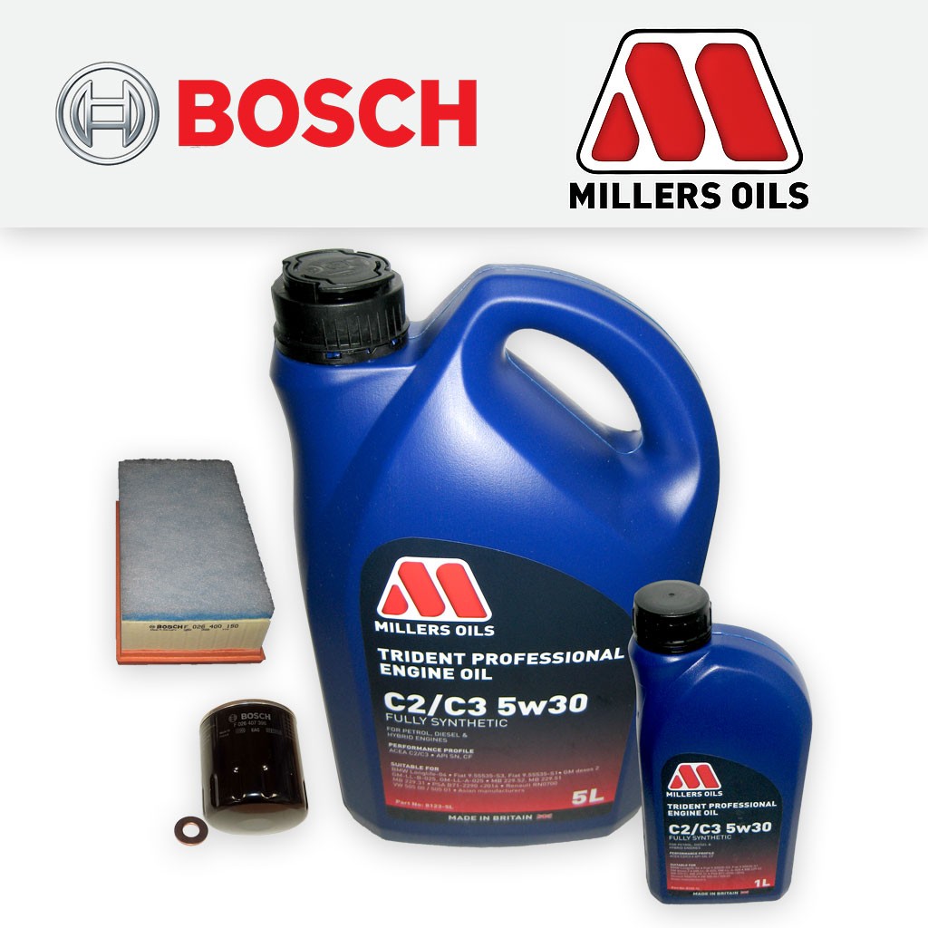 SERVICE KIT for PEUGEOT 3008 2.0 HDI HYBRID OIL AIR FILTERS +6L OIL (2011-2016)