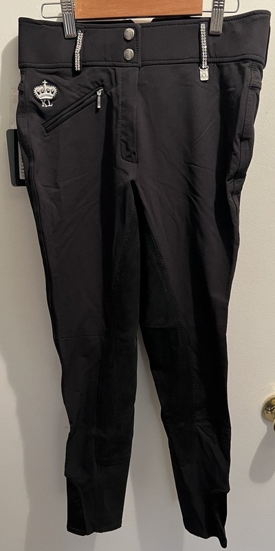 Women’s Kingland Semba Full Leather Ladies Riding Breeches Sz EU 38