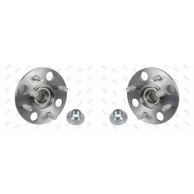 ABAKUS 2x Radnabe Radlagersatz hinten für Honda Civic VII Hatchback EU EP EV