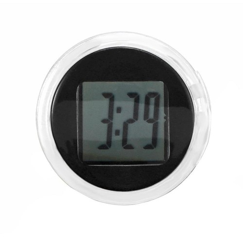 Waterproof Mini Digital Clock Motorcycle Bike Sticky Watch Modific Display Y8A4 - Picture 3 of 12