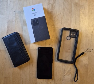 Google Pixel 4a 5G G025I - 128GB - Just Black (Ohne Simlock) (Dual-SIM)