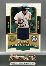 Ichiro Suzuki 2004 Upper Deck Peak Performers Jersey Gold #085/165 #PP-IS