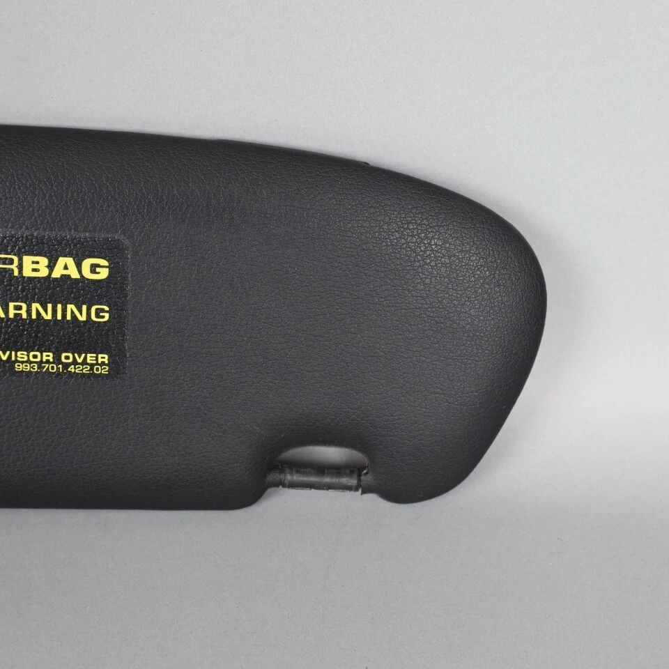 2005-2012 Porsche 911 997 Coupe Sun Visor Left Black OEM Used Foto 4 de 4