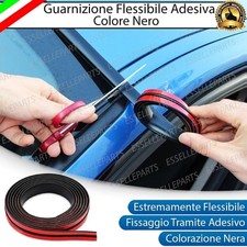 GUARNIZIONE NERA ADESIVA IN GOMMA ISOLANTE FLESSIBILE PER BMW Z4 E89