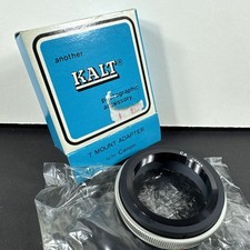 Kalt T-Mount Adapter To Fit Canon Photographic Accessory New Old Stock NOS