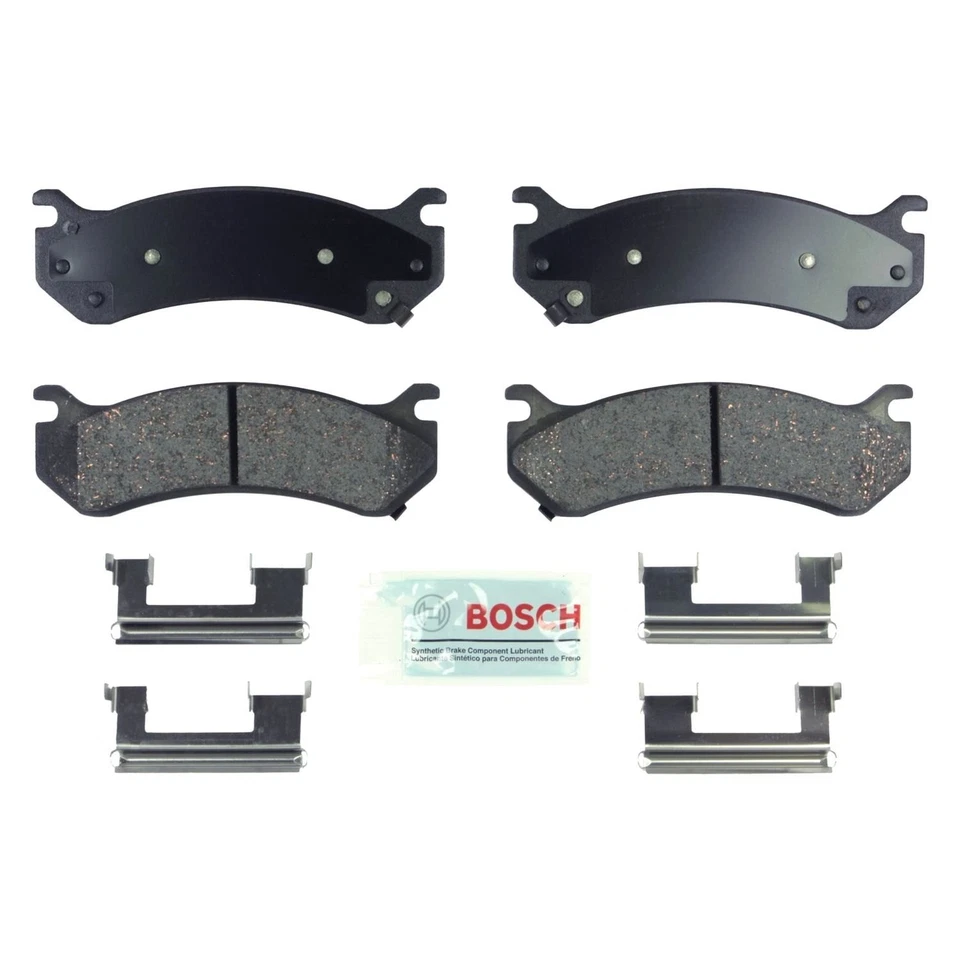 For Chevy Silverado 2500 HD 01-10 Bosch Blue Semi-Metallic Rear Disc Brake Pads — 第 3/4 张图片