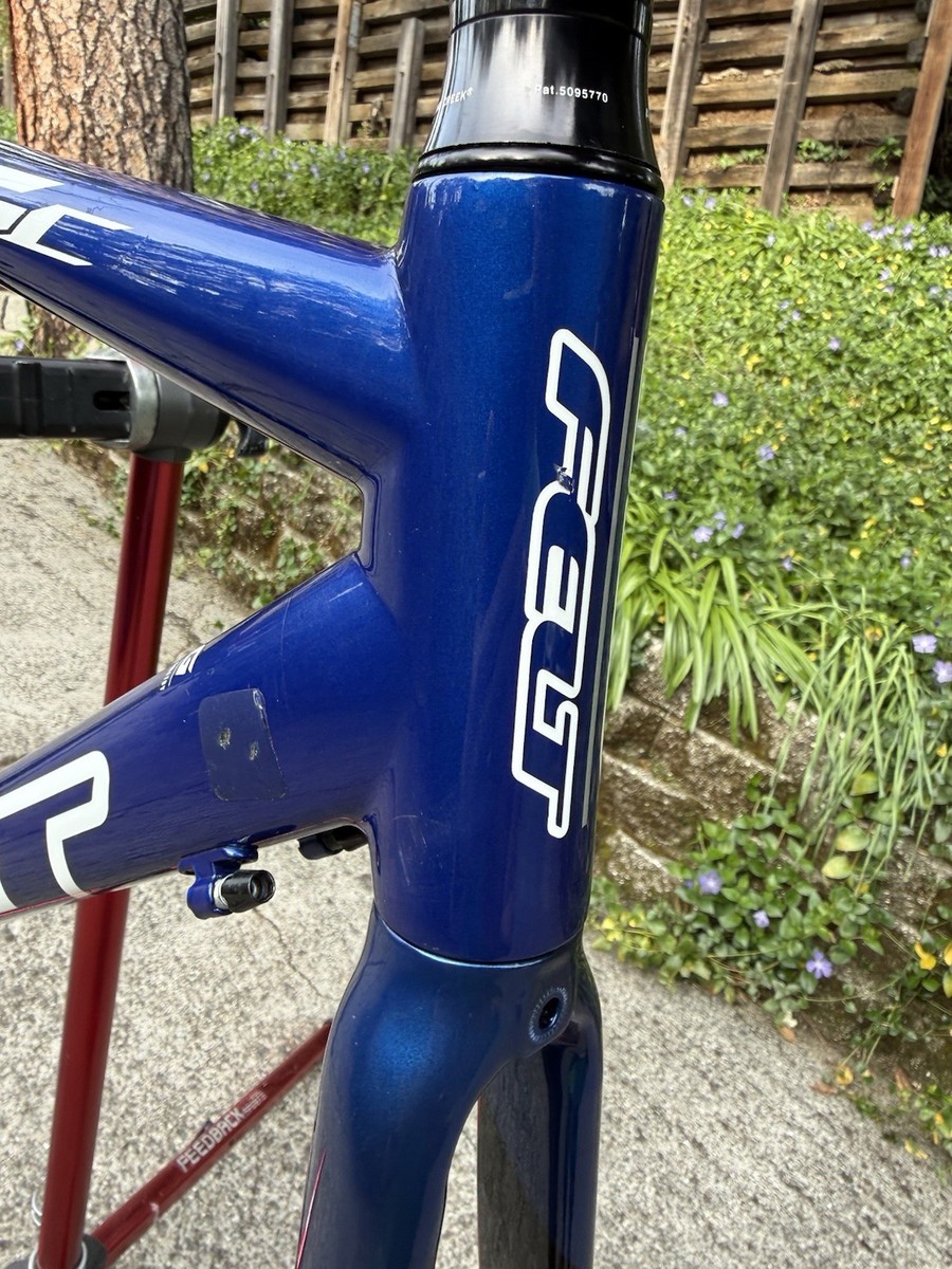 2006 Felt F5 F5C Carbon Road frame, Fork and Seatpost + Alum stem