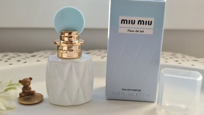 Parfum Miniatur Miu Miu Fleur de lait, 7 ml EdP & Box
