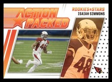 Isaiah Simmons 2021 Rookies & Stars #AP-22 Arizona Cardinals ACTION PACKED