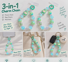 3-1 Charm Chain Detachable Plastic (Phone, Ba...